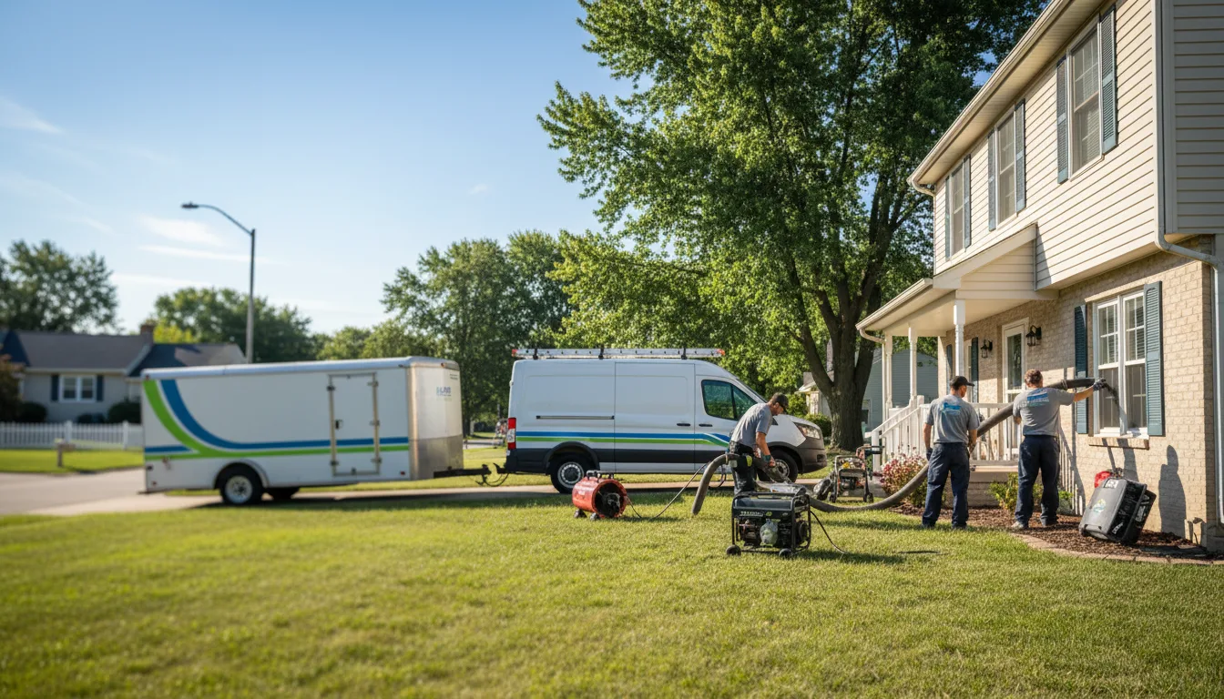 Flooded Basement Restoration And Cleanup With Repair in Pierce, NE near me